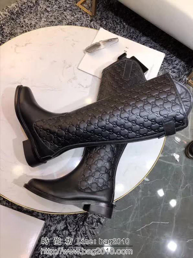 GUCCI古馳 獨家最新單品 高端時尚 軟牛皮長靴 QZS1362